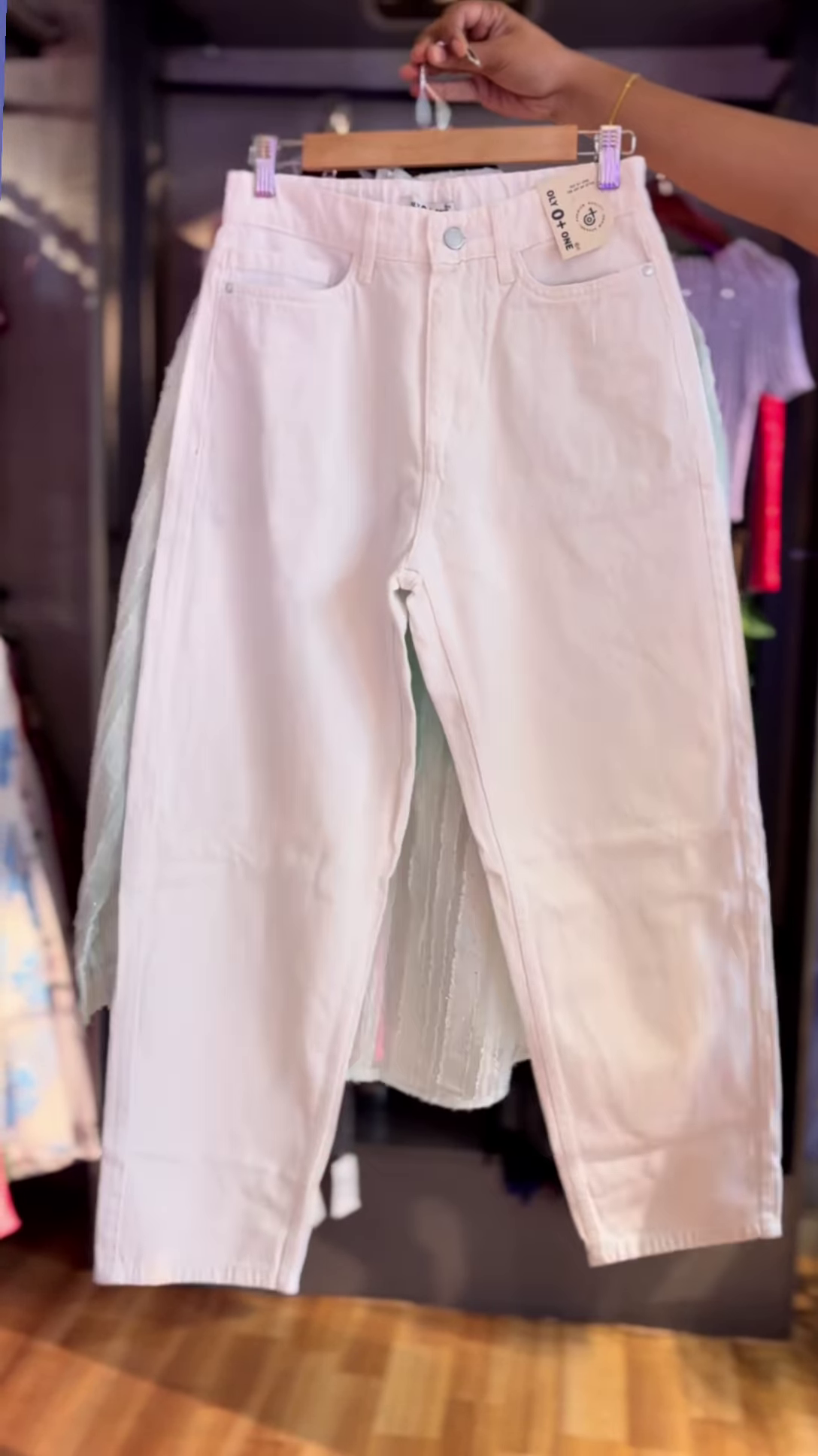 π Breezy Light Blue Sheer Striped Oversized Shirt, Mint Green Top & White Shorts Set π