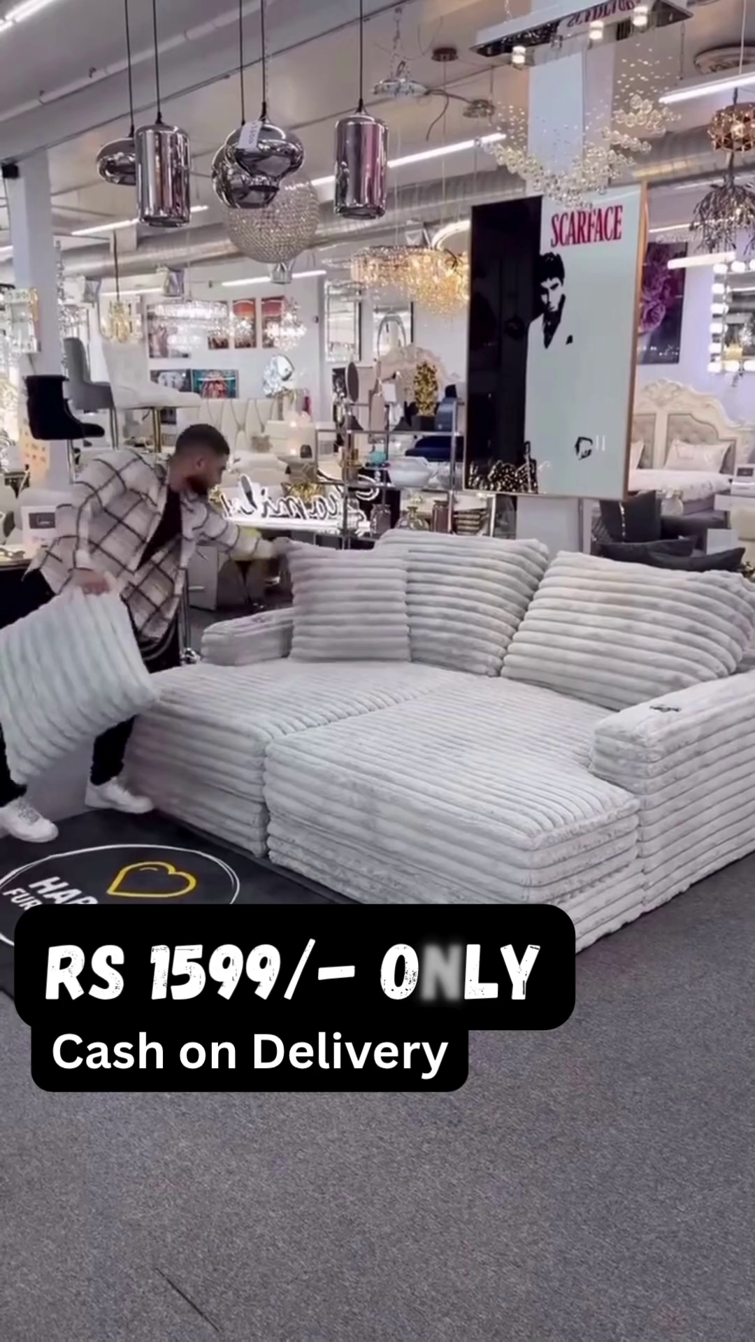 Ultra-Plush Lounge Sofa 🛋️✨ – Where Comfort Meets Luxury