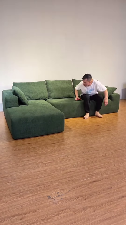 Modern Comfort in Forest Green 🌿🛋️