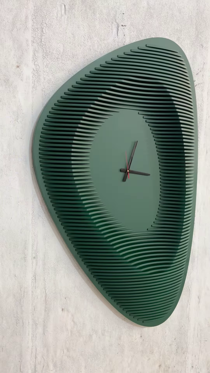 Timeless Elegance ⏰🖤 Modern Wall Clock That Makes a Statement
