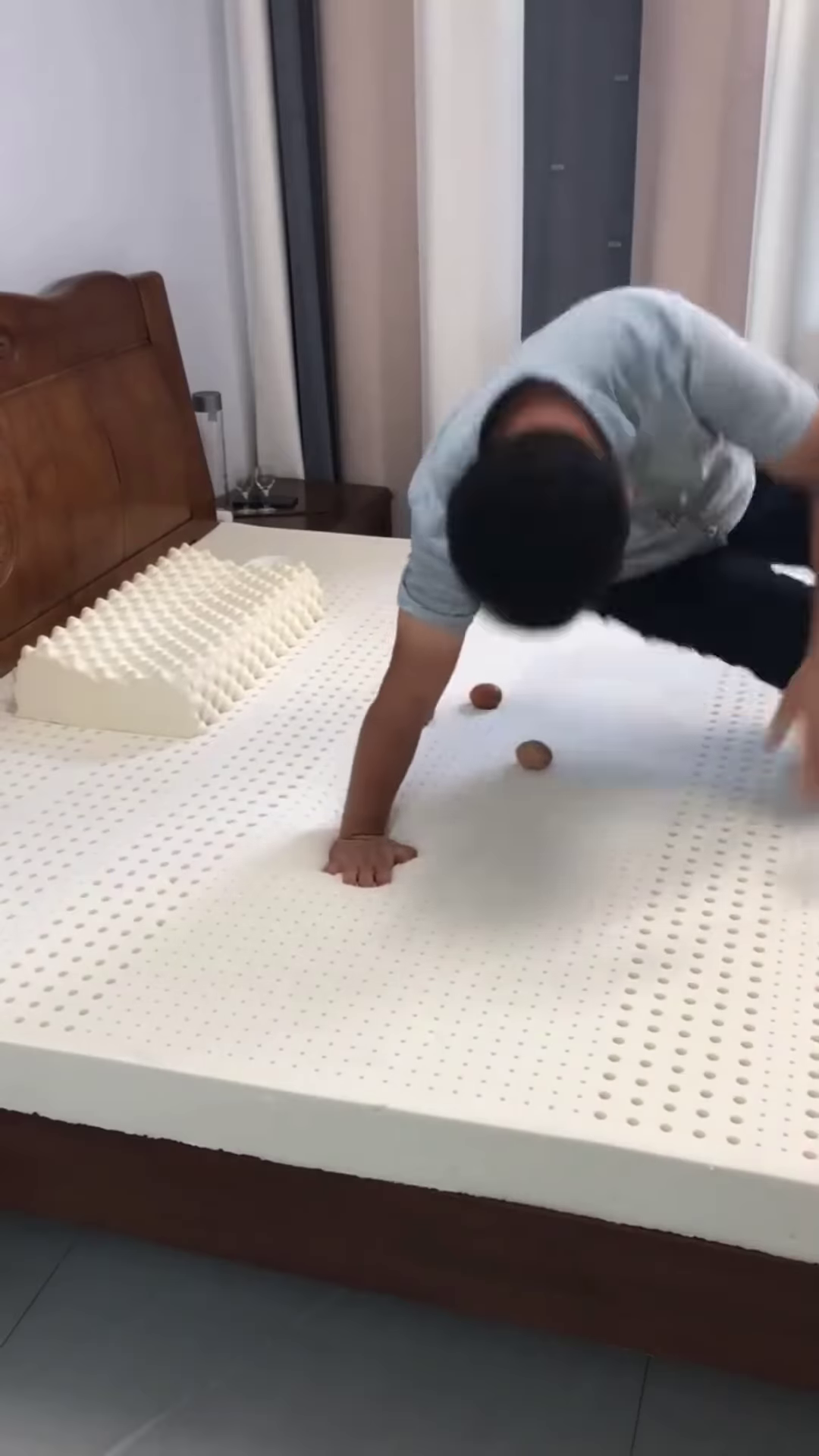 🌙 Ultimate Comfort Redefined: Smart Latex Mattress Topper 🛌