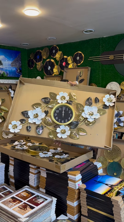 🕒🌸 Timeless Art: Elevate Your Home with Statement Clocks & Kinetic Design! ✨
