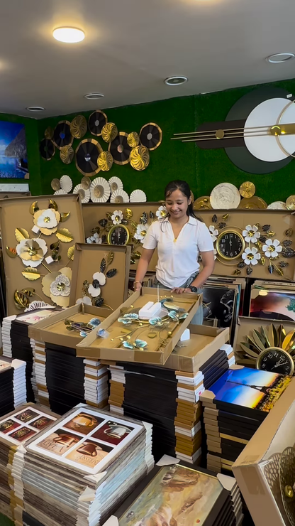 🕒🌸 Timeless Art: Elevate Your Home with Statement Clocks & Kinetic Design! ✨