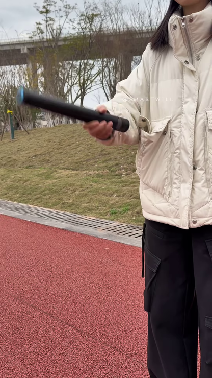 Professional Ultra-Long Extendable 2-in-1 Tripod and Selfie Stick with Reinforced Stable Base and Universal Mount