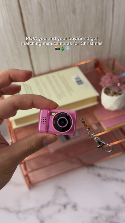 mini keychain camera is giving nostalgia + cute tech vibes